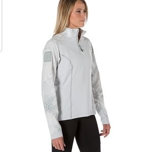 5.11 Tactical Rapid Kryptek Yeti Half Zip Top New